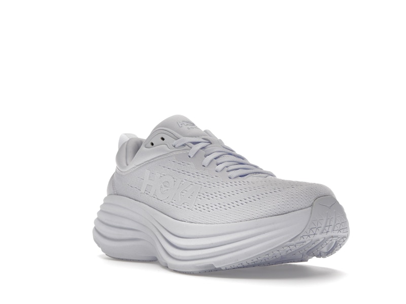 Hoka One One Bondi 8 Triple White (Women's)