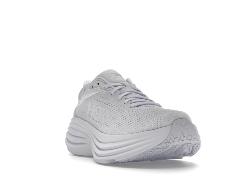 Hoka One One Bondi 8 Triple White (Women's)
