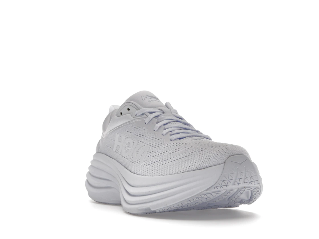 Hoka One One Bondi 8 Triple White (Women's)