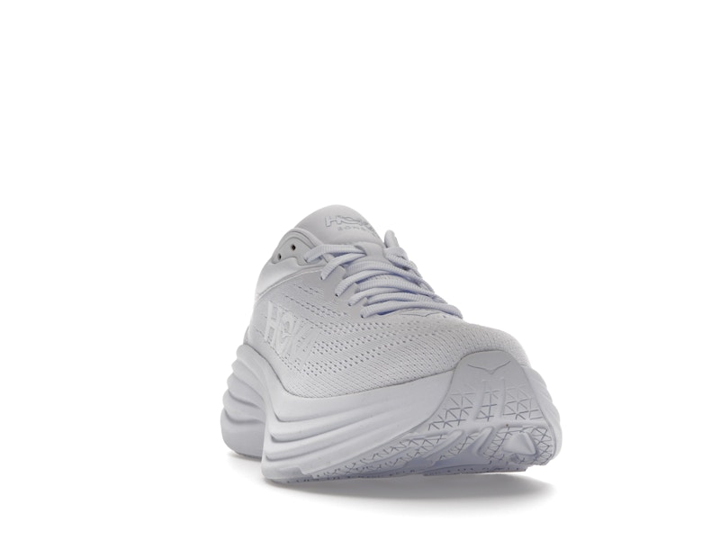 Hoka One One Bondi 8 Triple White (Women's)