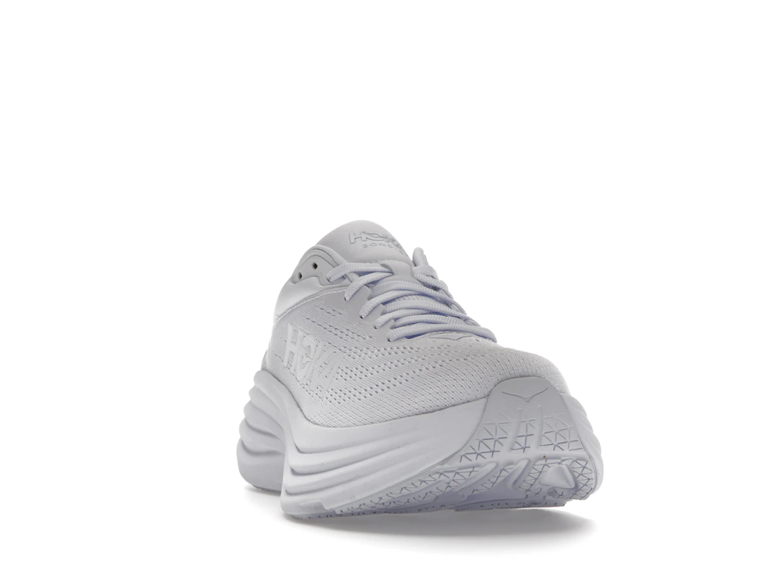 Hoka One One Bondi 8 Triple White (Women's)