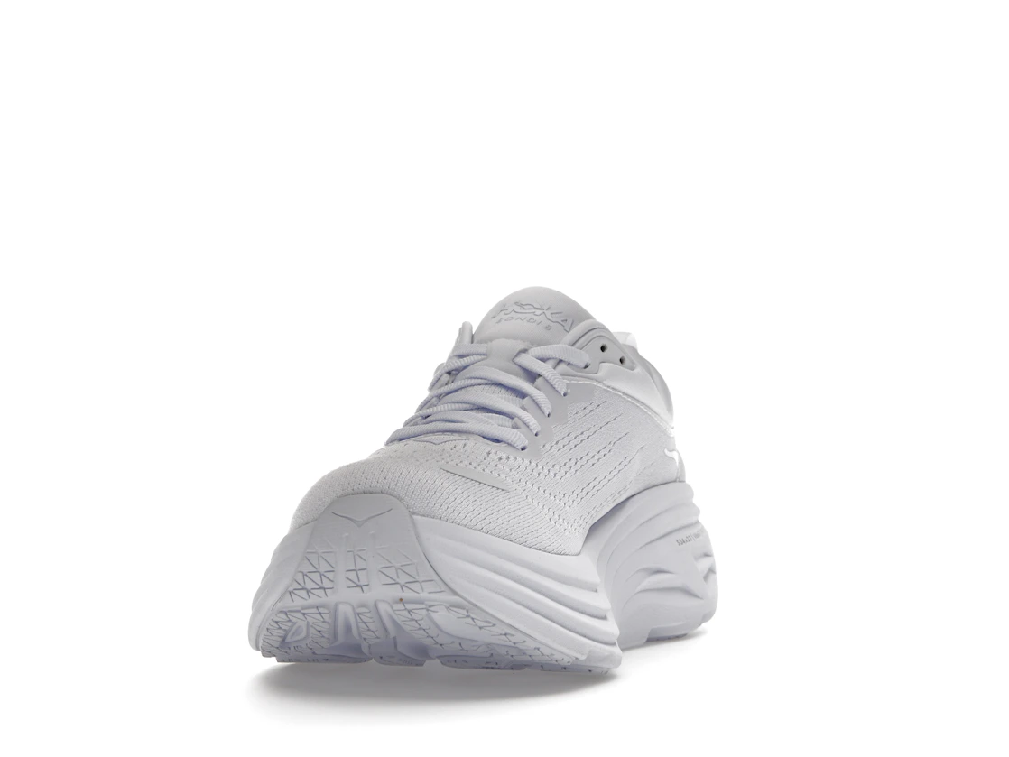 Hoka One One Bondi 8 Triple White (Women's)