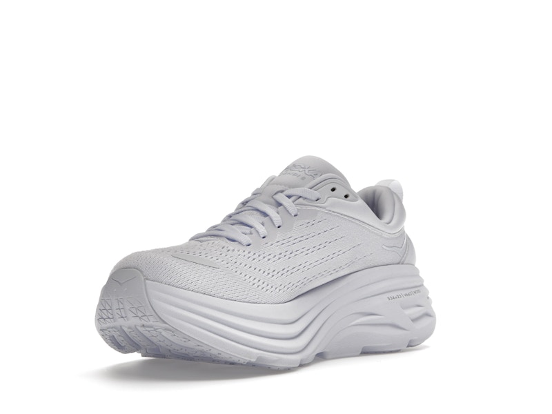 Hoka One One Bondi 8 Triple White (Women's)