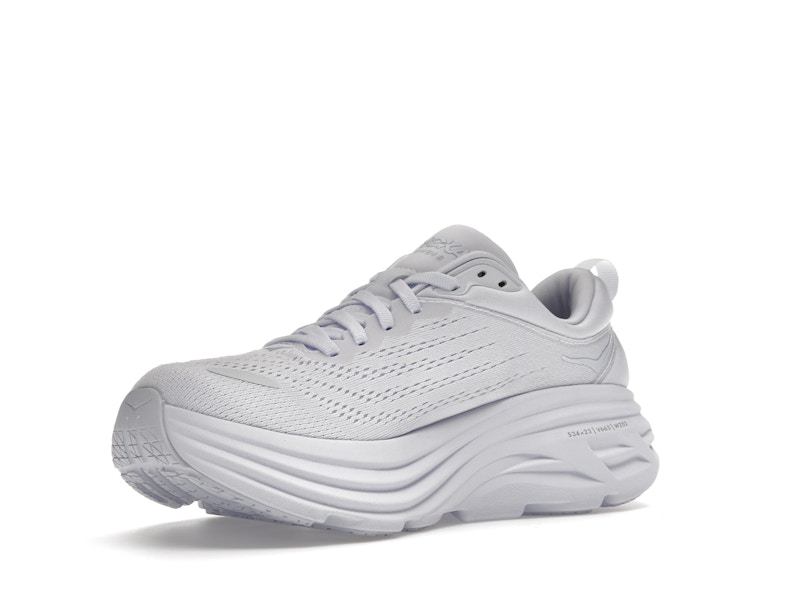 Hoka One One Bondi 8 Triple White (Women's)