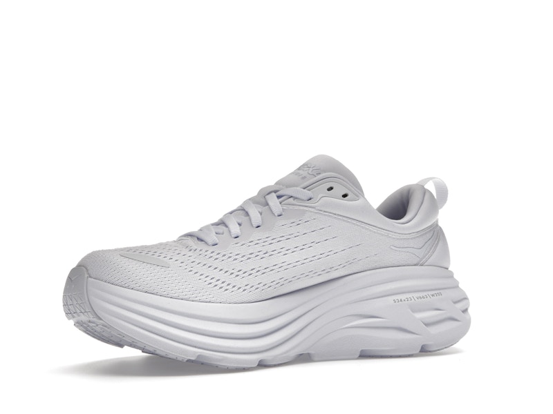 Hoka One One Bondi 8 Triple White (Women's)