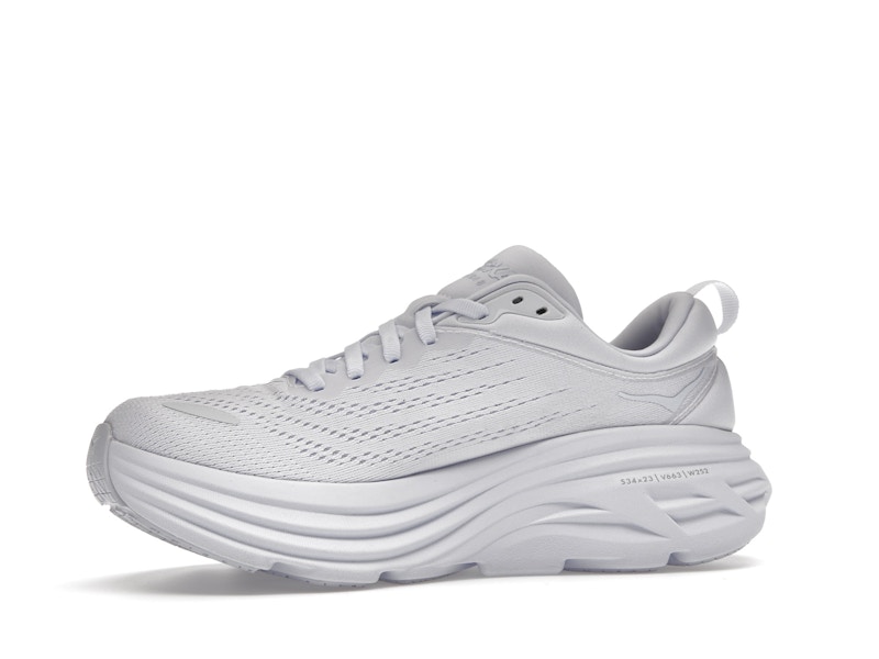 Hoka One One Bondi 8 Triple White (Women's)