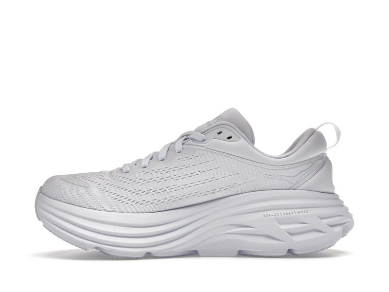 Hoka One One Bondi 8 Triple White (Women's)