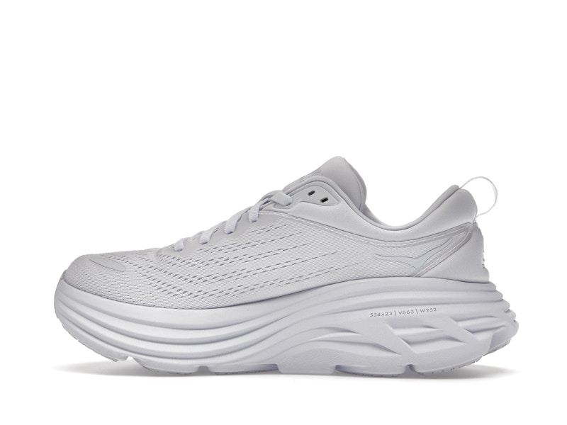 Hoka One One Bondi 8 Triple White (Women's)