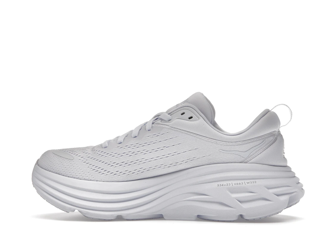 Hoka One One Bondi 8 Triple White (Women's)