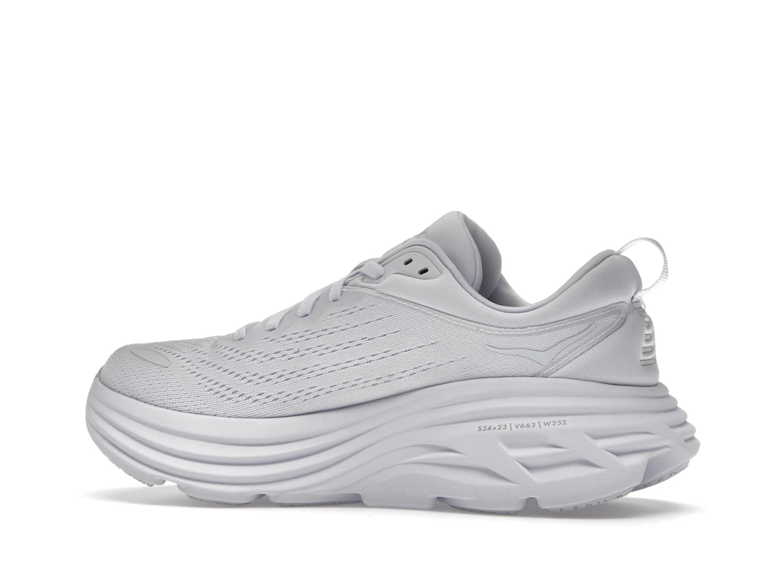 Hoka One One Bondi 8 Triple White (Women's)