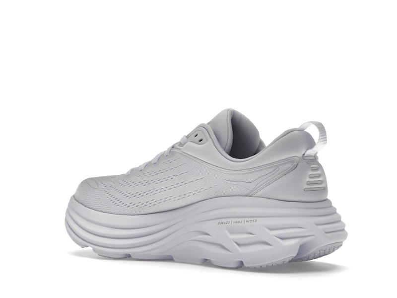 Hoka One One Bondi 8 Triple White (Women's)