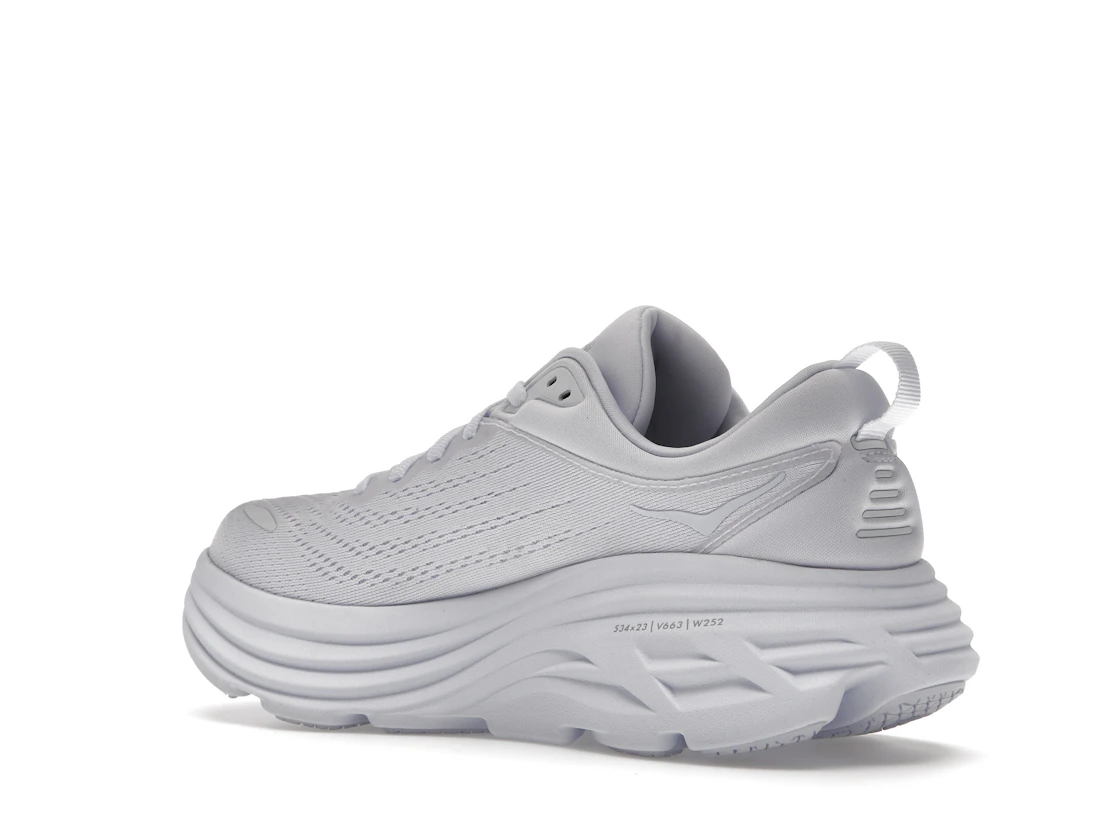 Hoka One One Bondi 8 Triple White (Women's)