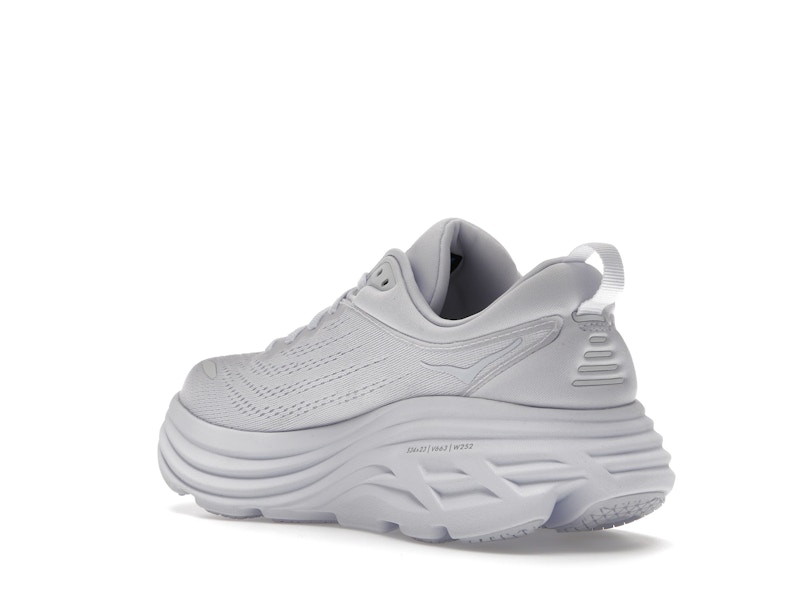 Hoka One One Bondi 8 Triple White (Women's)