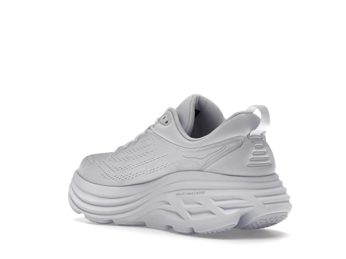 Hoka One One Bondi 8 Triple White (Women's)