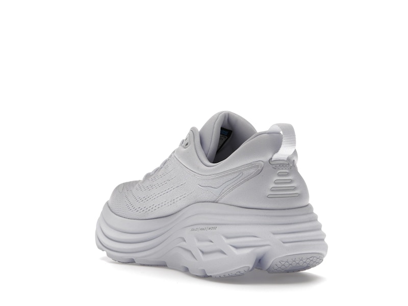 Hoka One One Bondi 8 Triple White (Women's)