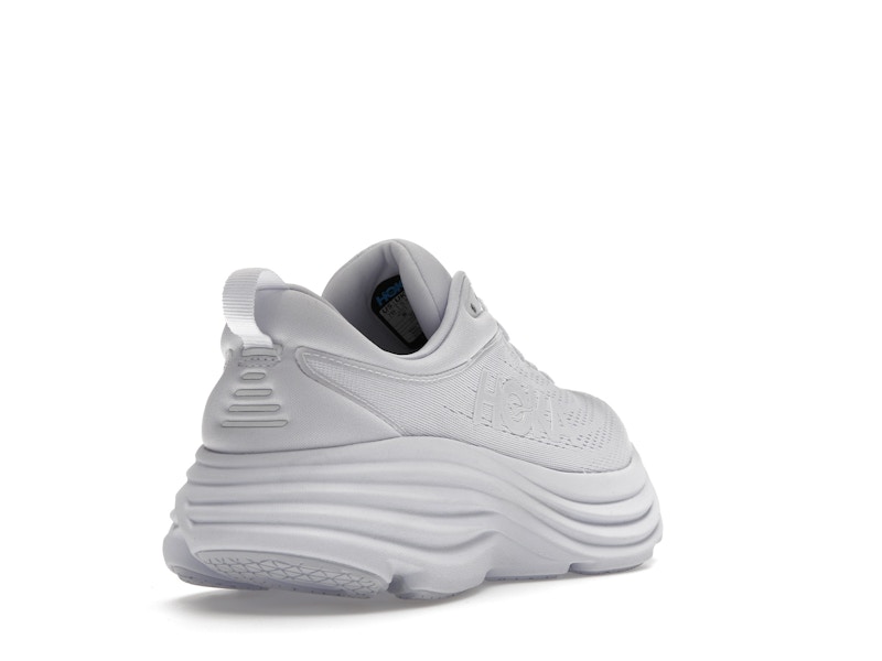 Hoka One One Bondi 8 Triple White (Women's)