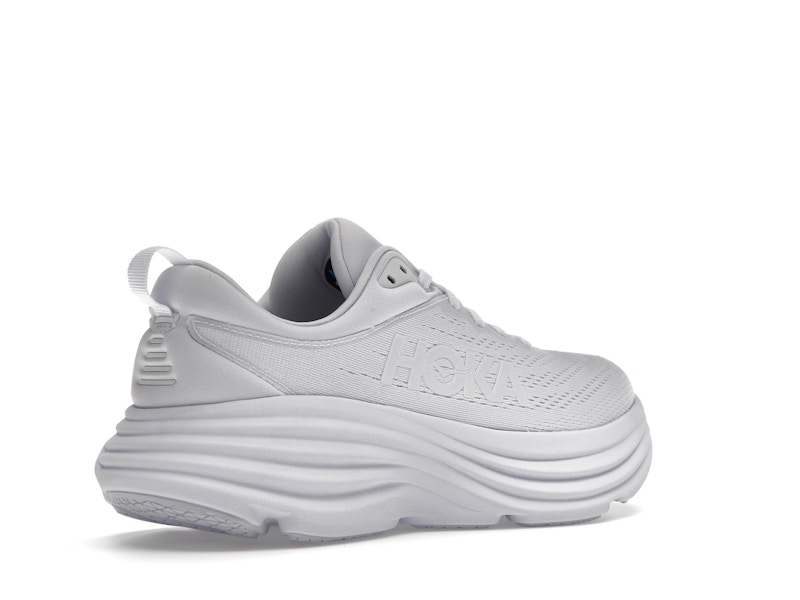 Hoka One One Bondi 8 Triple White (Women's)