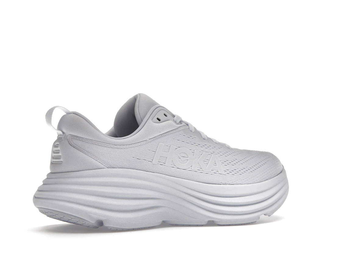 Hoka One One Bondi 8 Triple White (Women's)