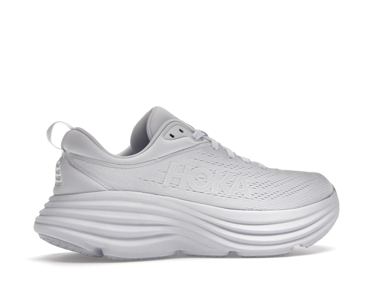 Hoka One One Bondi 8 Triple White (Women's)