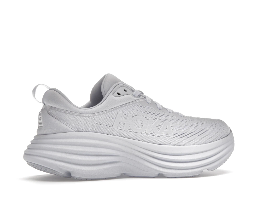 Hoka One One Bondi 8 Triple White (Women's)