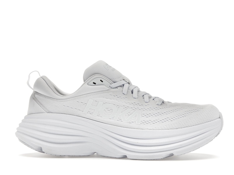 Hoka One One Bondi 8 Triple White