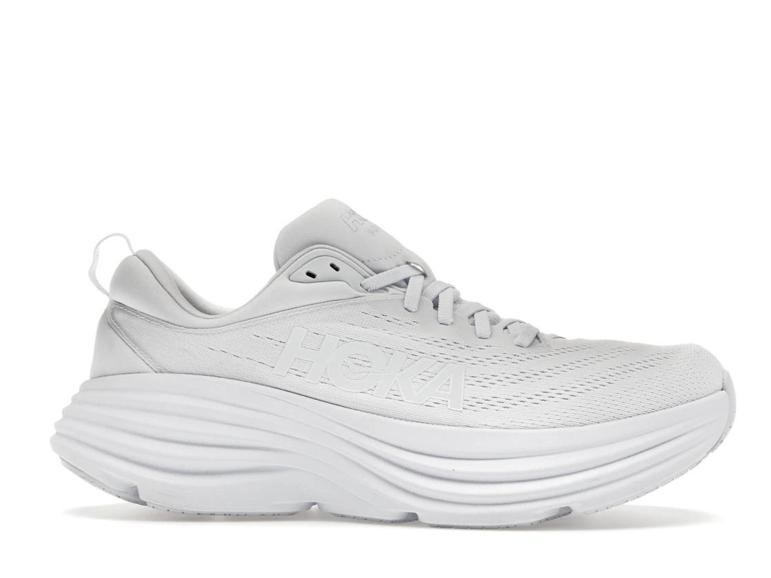 Hoka One One Bondi 8 Triple White