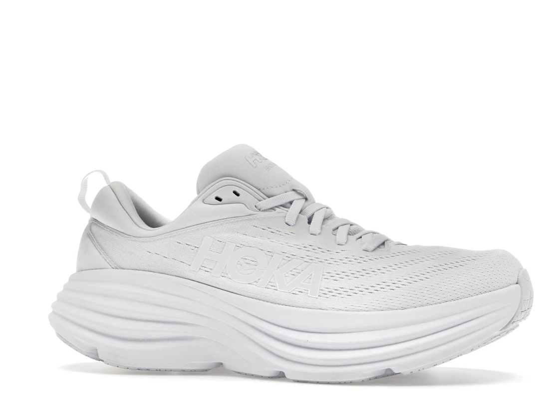 Hoka One One Bondi 8 Triple White
