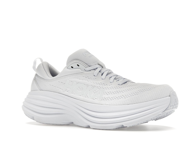 Hoka One One Bondi 8 Triple White