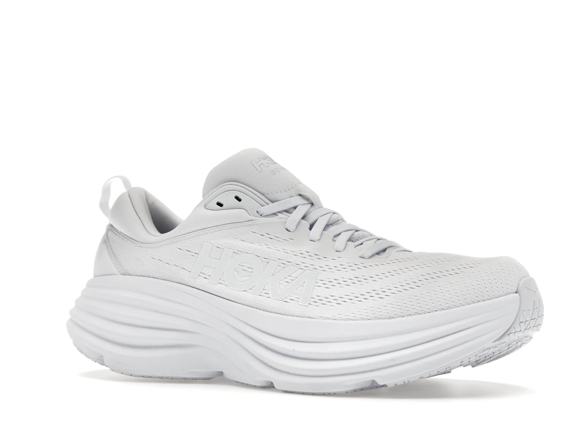 Hoka One One Bondi 8 Triple White