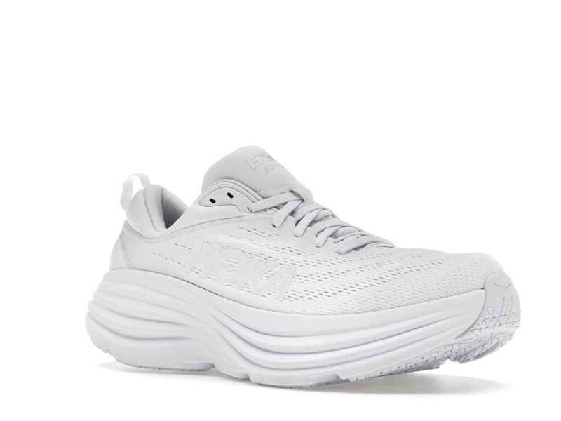 Hoka One One Bondi 8 Triple White