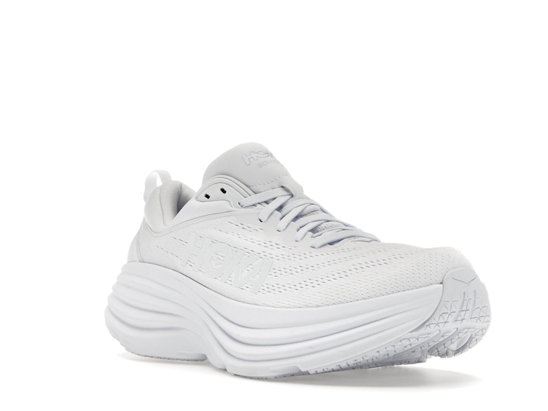 Hoka One One Bondi 8 Triple White