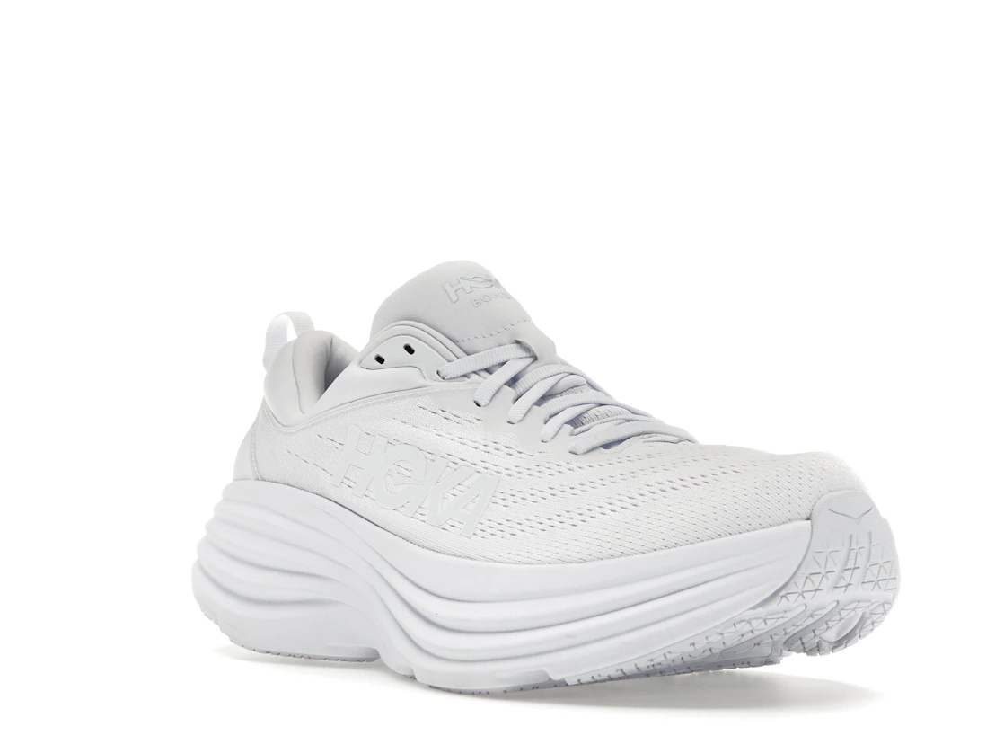 Hoka One One Bondi 8 Triple White