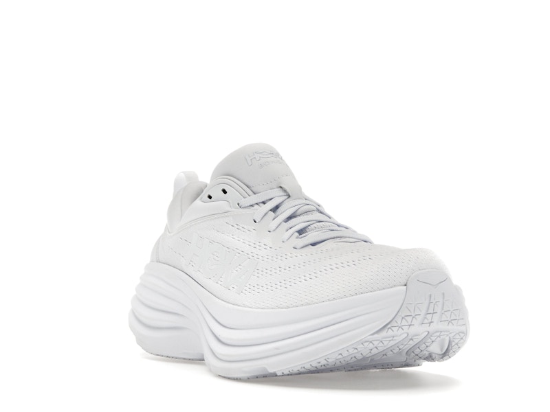 Hoka One One Bondi 8 Triple White