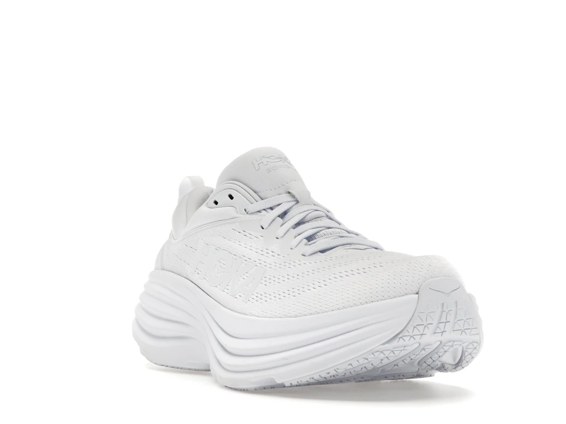 Hoka One One Bondi 8 Triple White