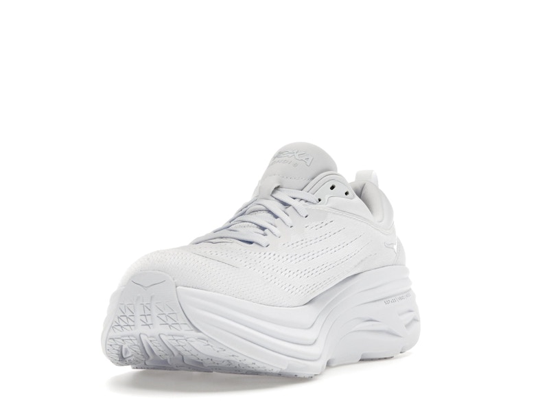 Hoka One One Bondi 8 Triple White
