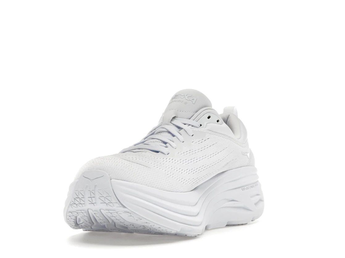 Hoka One One Bondi 8 Triple White