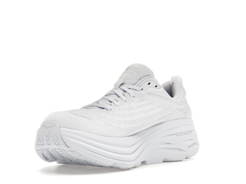 Hoka One One Bondi 8 Triple White