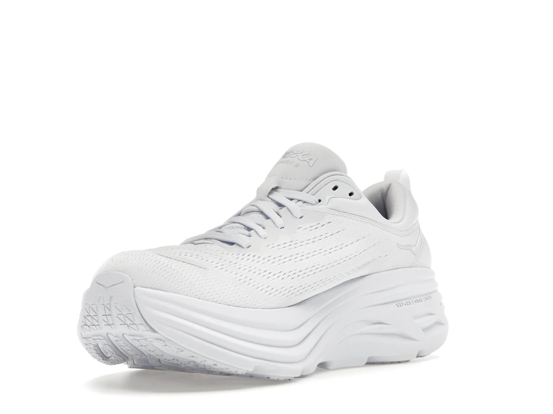 Hoka One One Bondi 8 Triple White