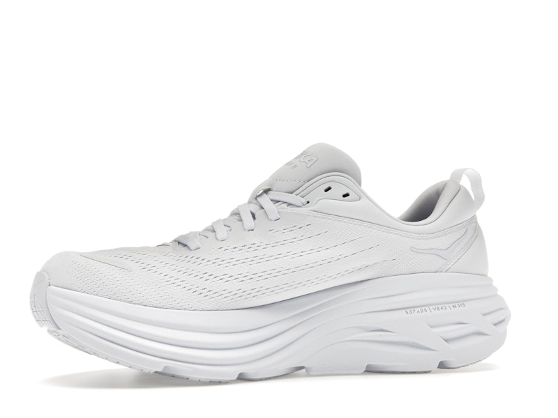 Hoka One One Bondi 8 Triple White