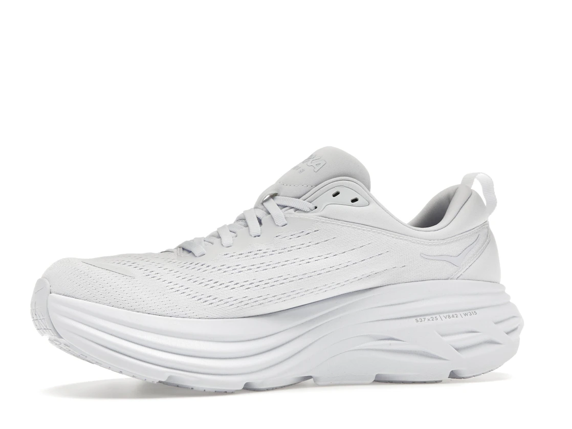 Hoka One One Bondi 8 Triple White