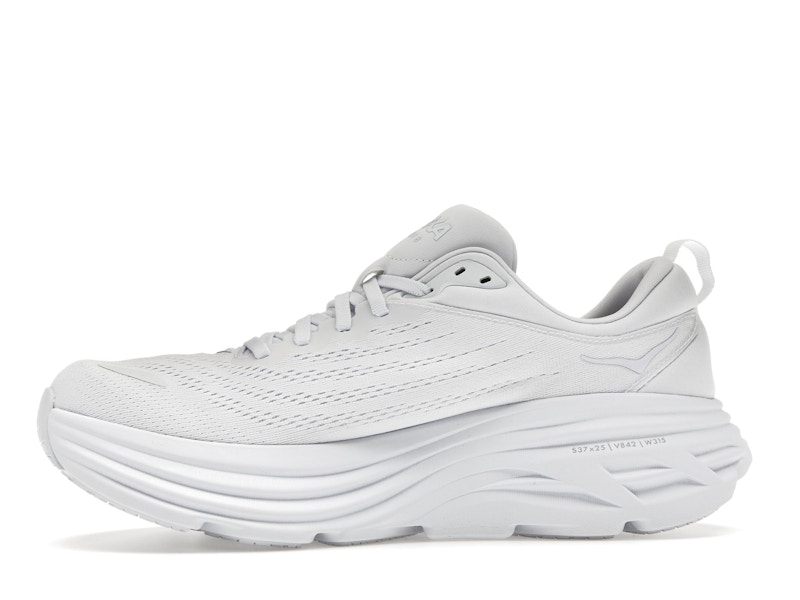Hoka One One Bondi 8 Triple White