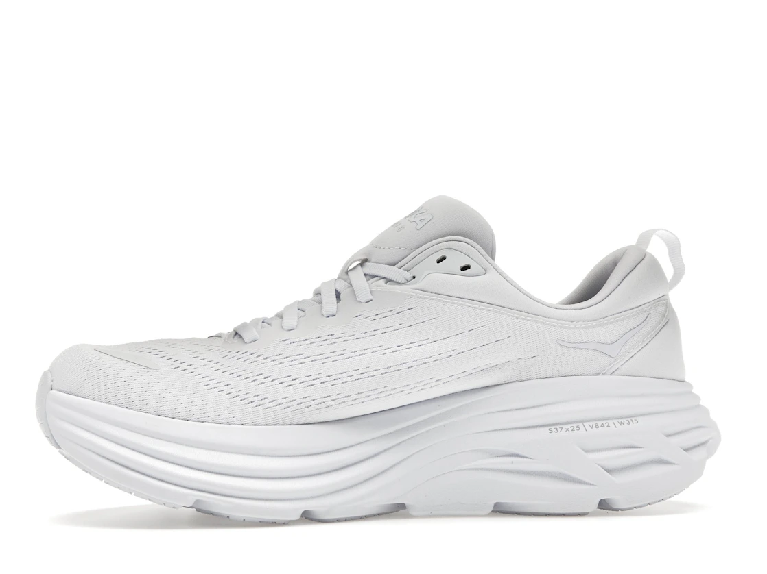 Hoka One One Bondi 8 Triple White