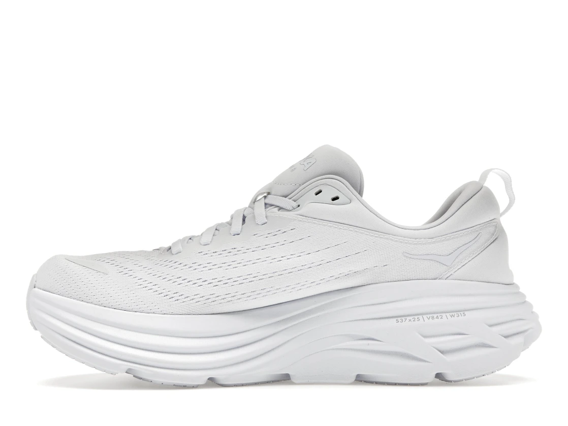 Hoka One One Bondi 8 Triple White