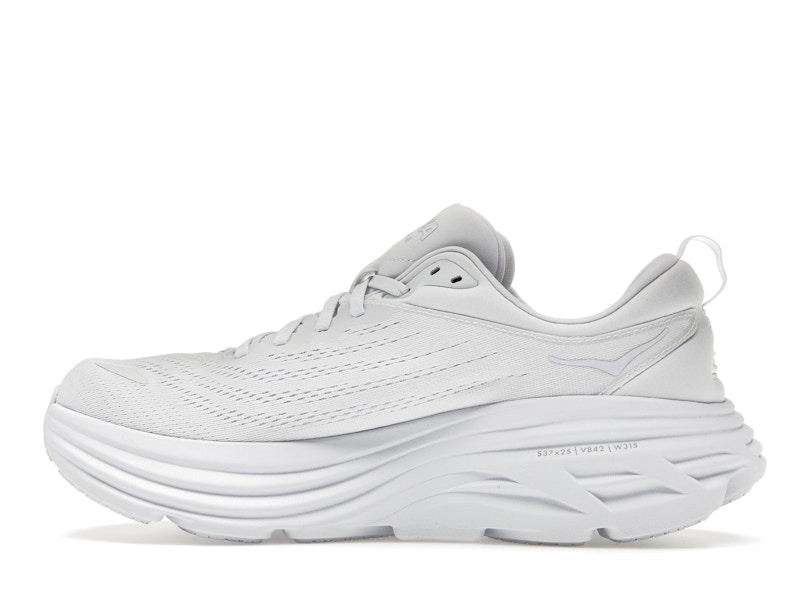 Hoka One One Bondi 8 Triple White