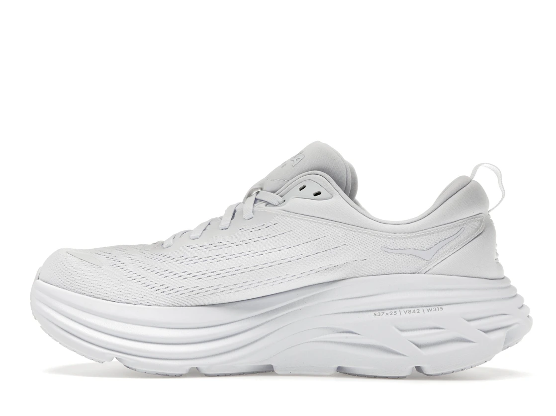 Hoka One One Bondi 8 Triple White