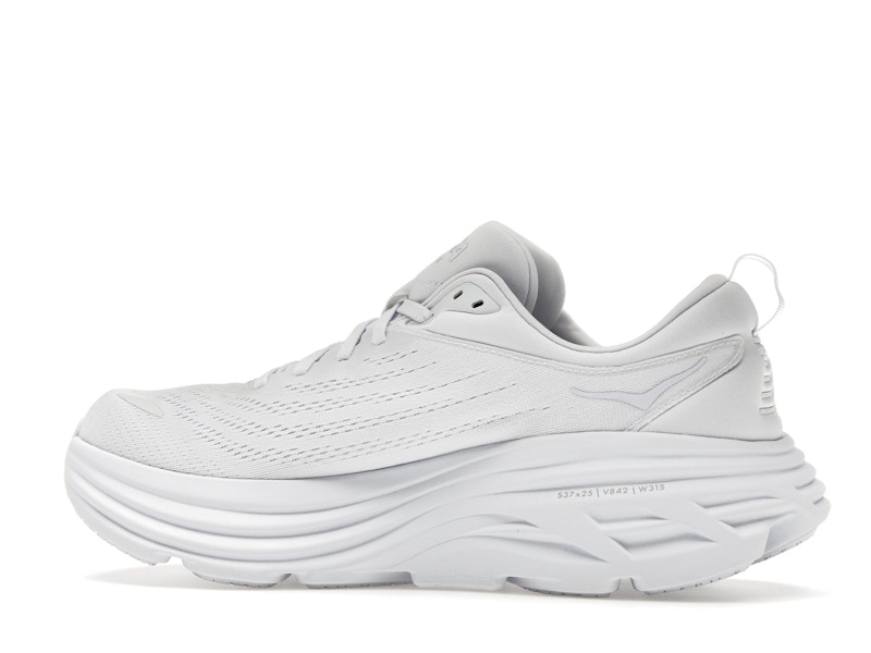 Hoka One One Bondi 8 Triple White