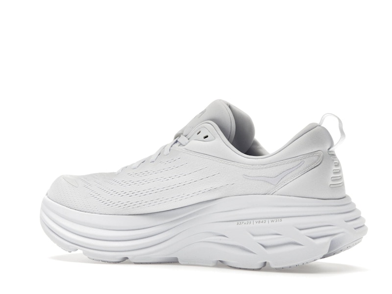 Hoka One One Bondi 8 Triple White