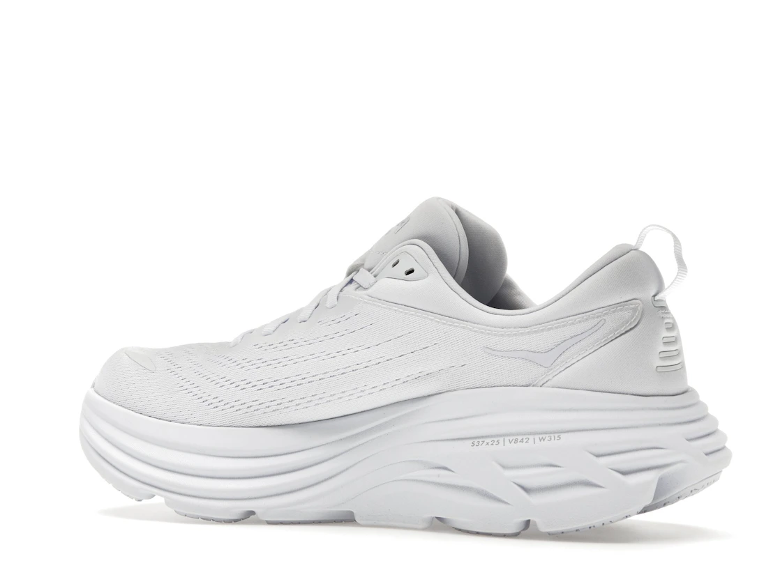 Hoka One One Bondi 8 Triple White