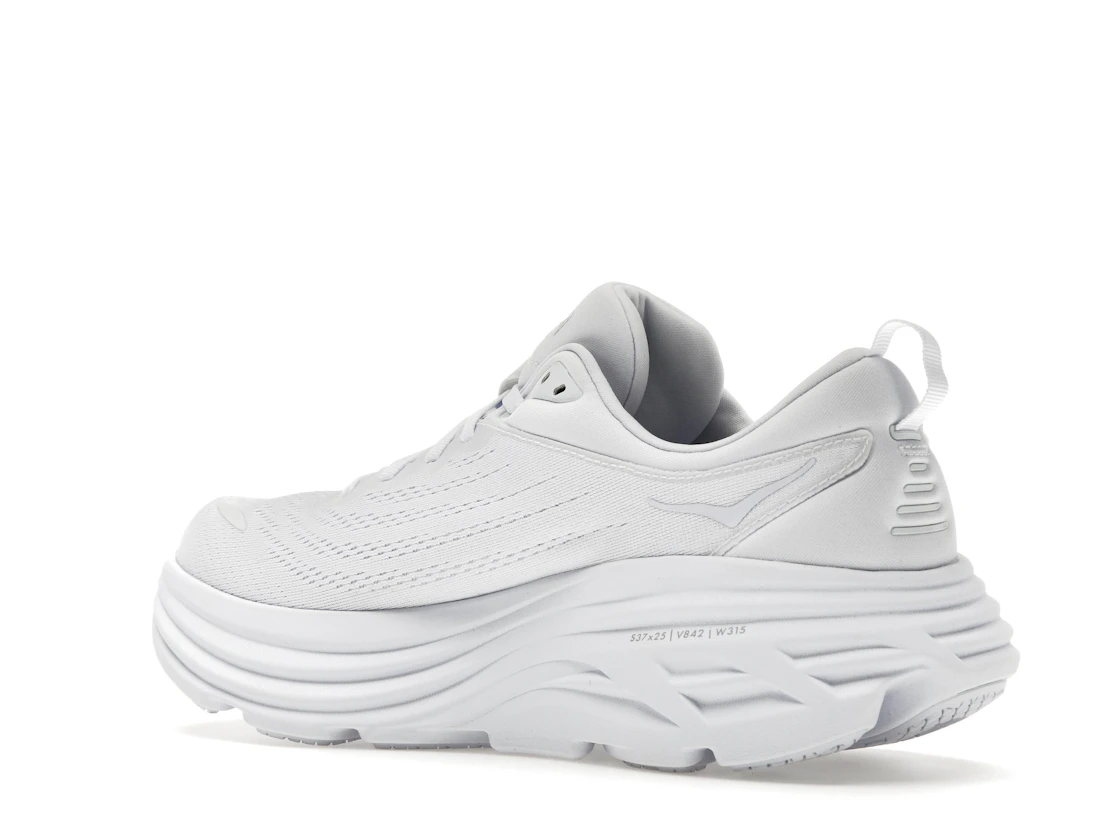 Hoka One One Bondi 8 Triple White