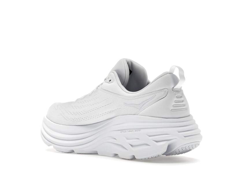 Hoka One One Bondi 8 Triple White